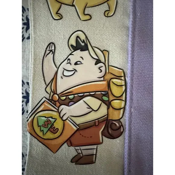 Disney UP Russell Doug and Kevin Custom Made Trader Joes Mini Tote One of a Kind - Picture 5 of 10